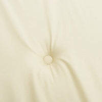 Cuscino per Panca Crema 150x50x3 cm in Tessuto Oxford 43199