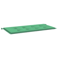 Cuscino per Panca da Giardino Verde 100x50x3 cm cod mxl 68186