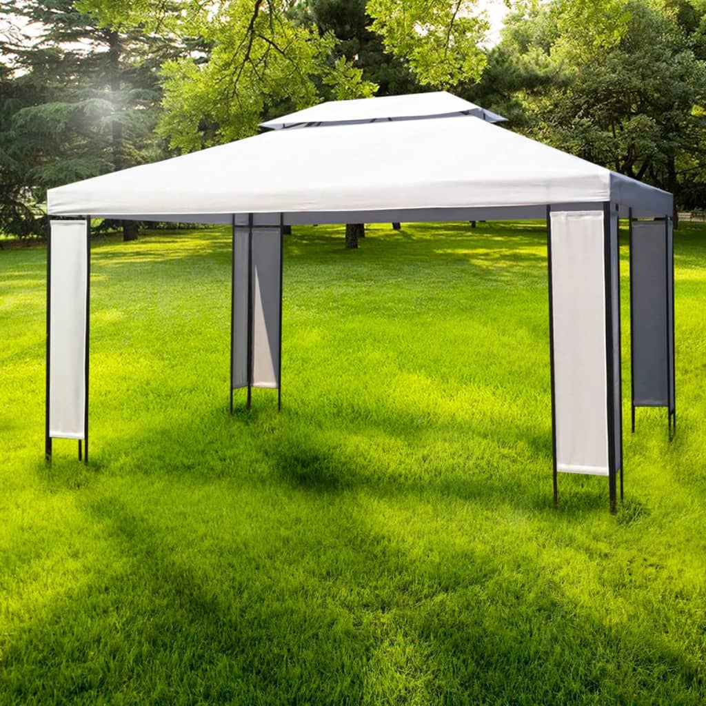 Gazebo Bianco 3x4 m cod mxl 65939