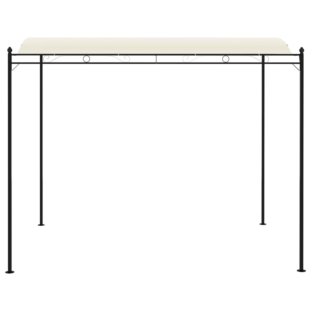 Gazebo in Tessuto Bianco Crema   cod mxl 66175