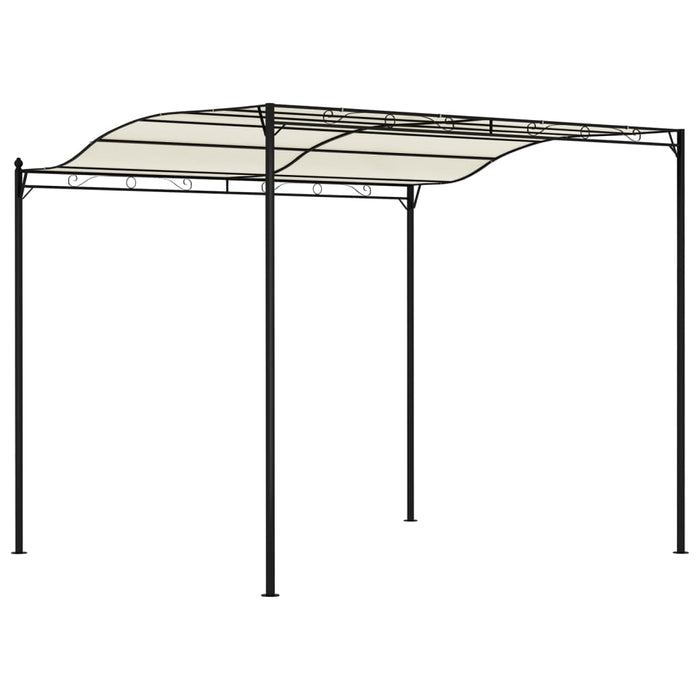 Gazebo in Tessuto Bianco Crema   cod mxl 66175