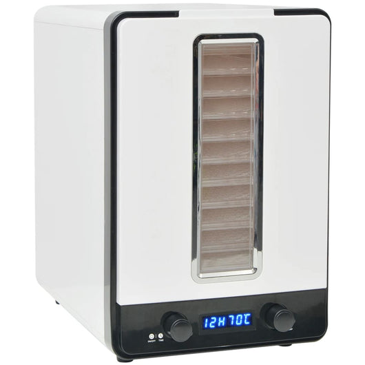 Disidratatore Alimentare con 10 Vassoi 550 W Bianco cod mxl 76115