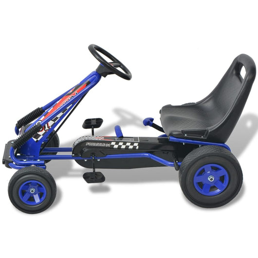 Go Kart a pedali con seduta regolabile Blu cod mxl 65805