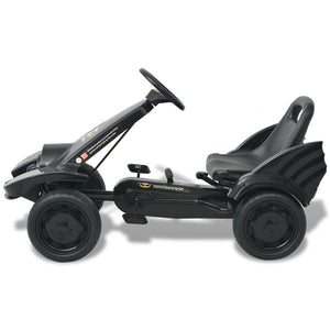 Go Kart a pedali con seduta regolabile nero cod mxl 67409