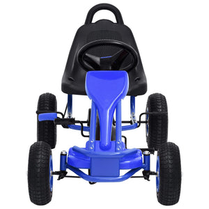 Go Kart a Pedali con Pneumatici Blu cod mxl 73098