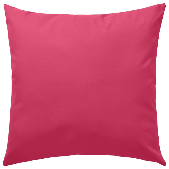 Cuscini da Esterno 4 pz 45x45 cm Rosa cod mxl 47319