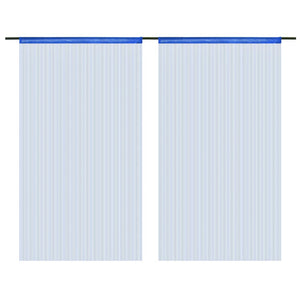 2 Pz Tende a Fili 140x250 cm Blu cod mxl 75469