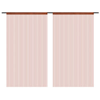 2 Pz Tende a Fili 100x250 cm Marroni 132410