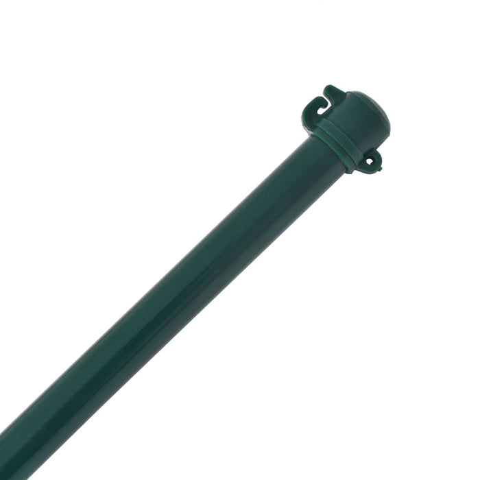 Pali da Giardino 10 pz in Metallo 1,5 m Verde cod 10814