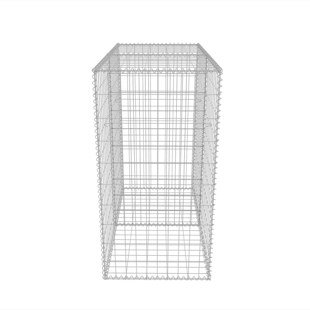 Gabbione in Rete in Acciaio Zincato 100x50x100 cm