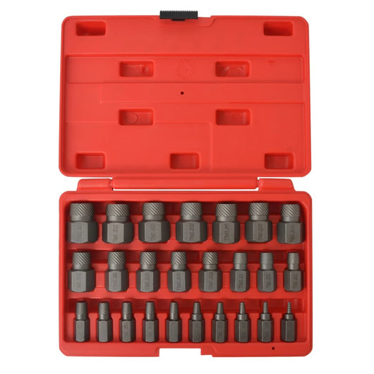 Set Estrattore Multi Vite 25 pz in Acciaio 210381