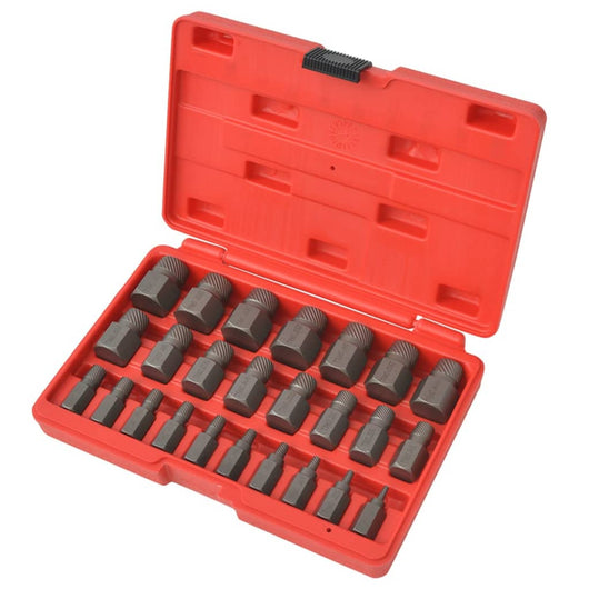 Set Estrattore Multi Vite 25 pz in Acciaio 210381