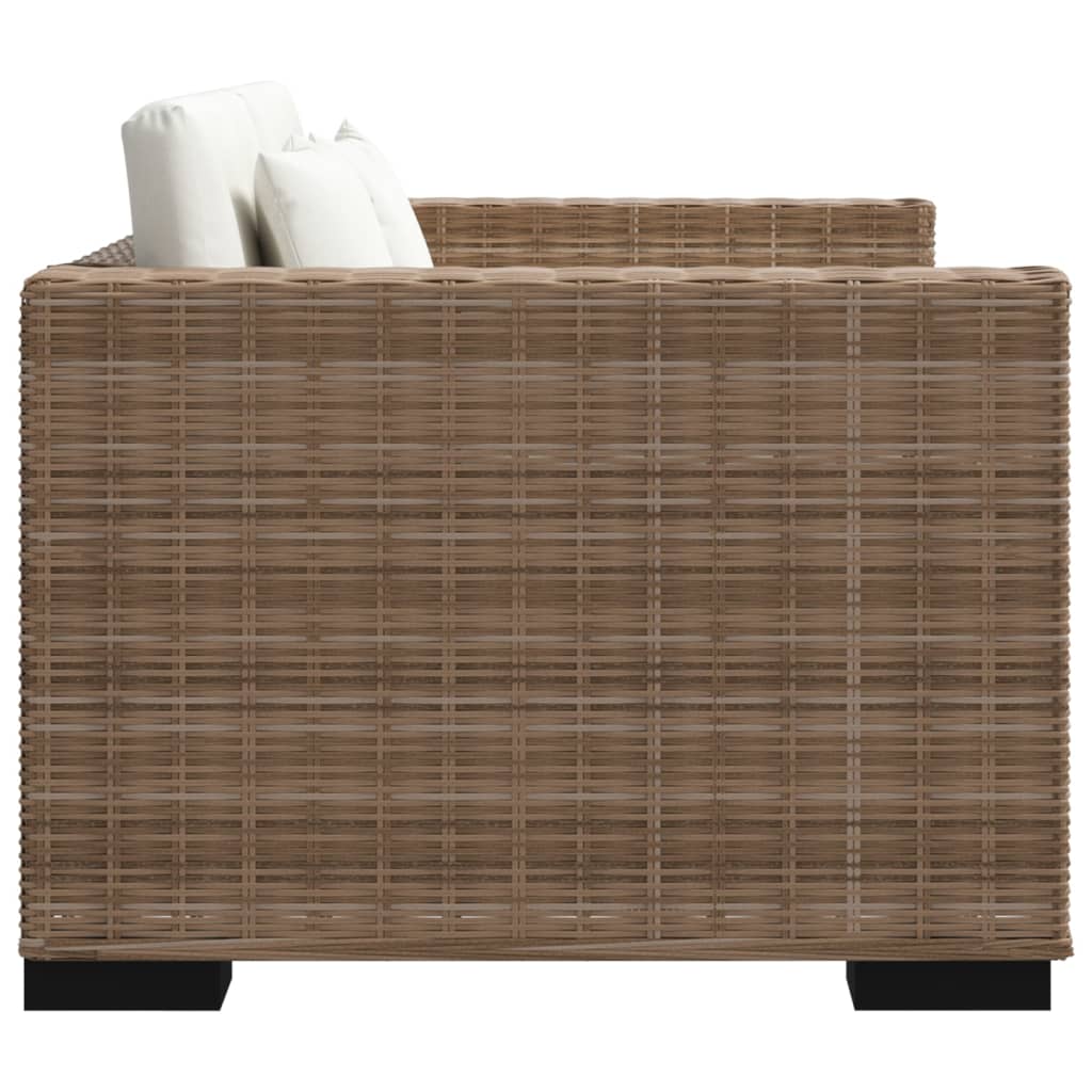 Divano a 3 Posti Set 8 pz in Vero Rattan  cod mxl 17697