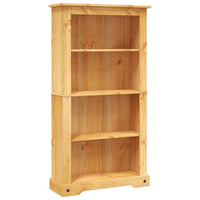 Libreria a 4 Ripiani Pino Messicano Corona Range 81x40x170 cm