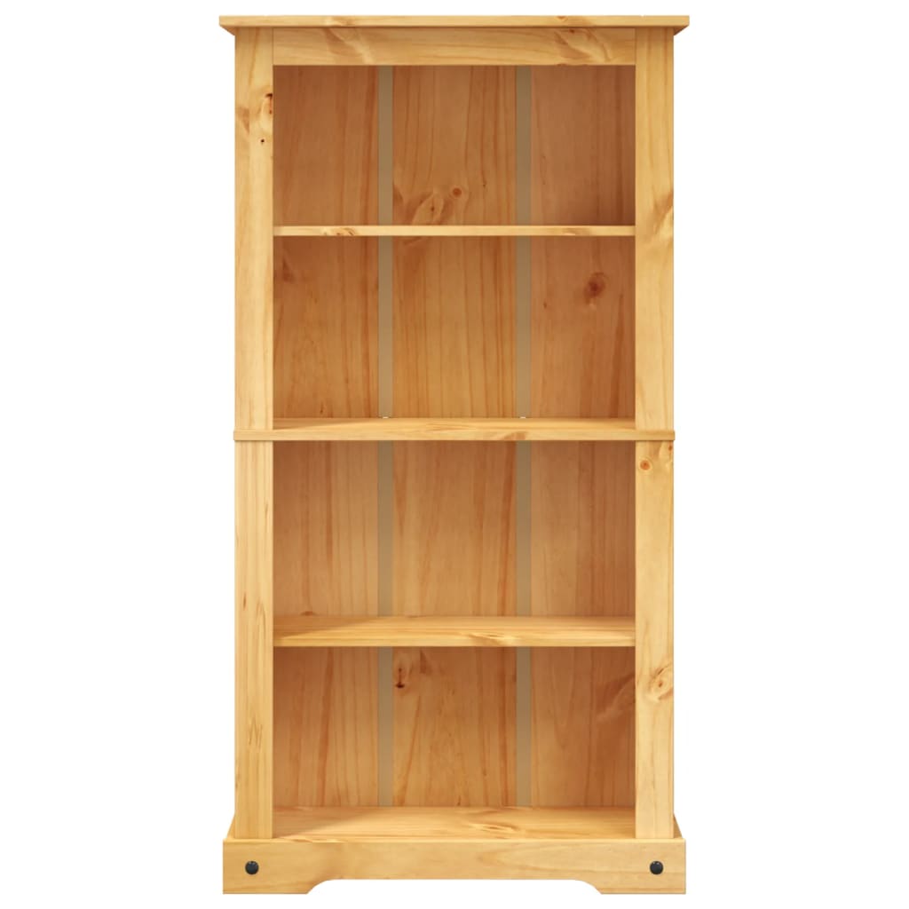 Libreria a 4 Ripiani Pino Messicano Corona Range 81x40x170 cm