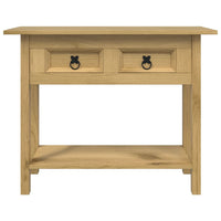 Tavolo Console in Pino Messicano Corona Range 93x34,5x73 cm