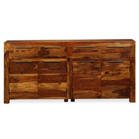 Credenza in Legno Massello di Sheesham 160x35x75 cm  cod mxl 15156