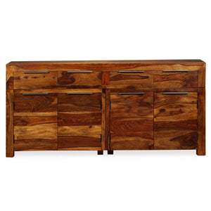 Credenza in Legno Massello di Sheesham 160x35x75 cm  cod mxl 15156