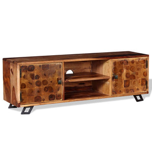 Mobile Porta TV in Legno di Sheesham 120x30x40 cm cod mxl 16507