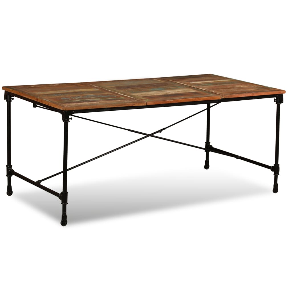 Tavolo da Pranzo in Legno Massello Anticato 180 cm                cod mxl 15676