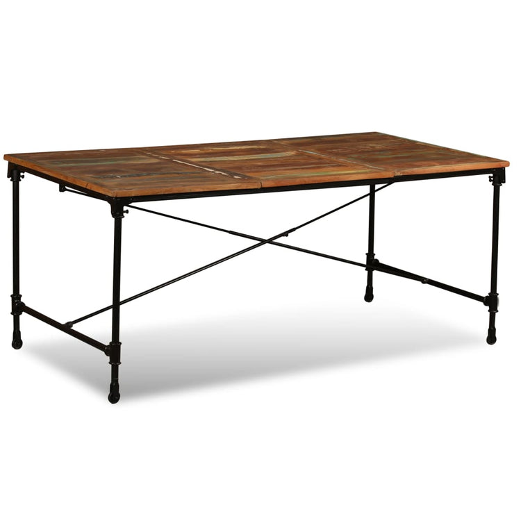 Tavolo da Pranzo in Legno Massello Anticato 180 cm                cod mxl 15676