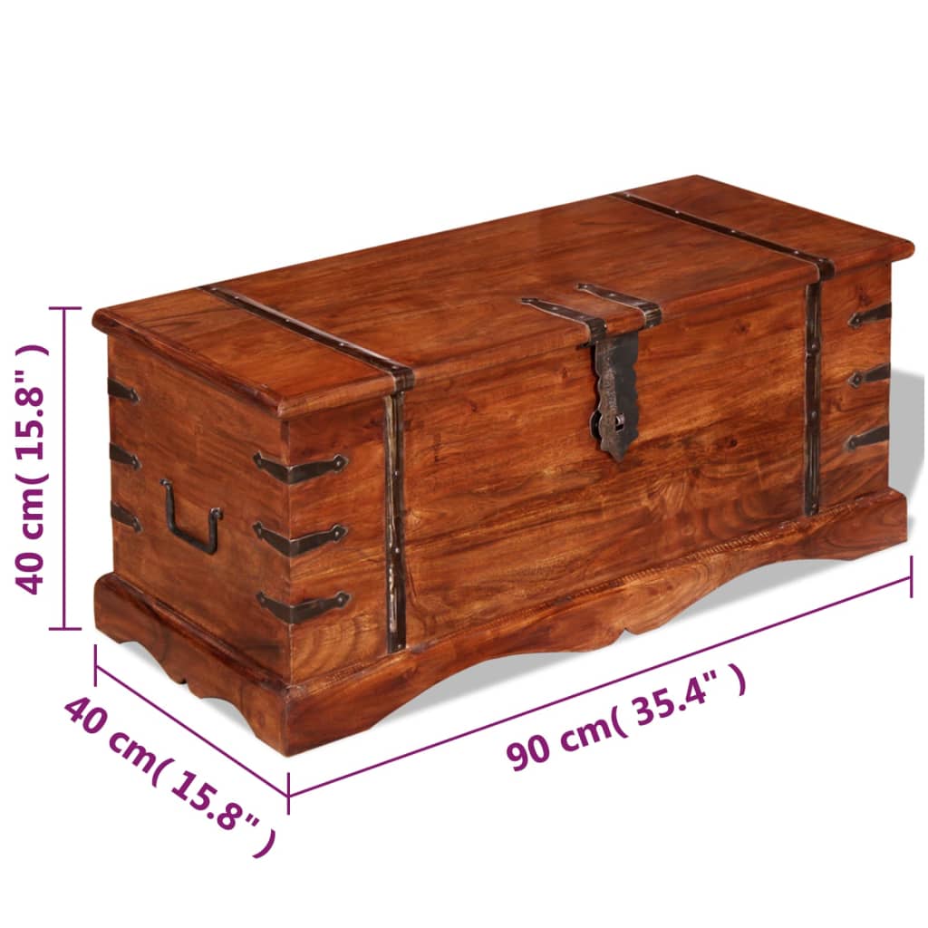 Cassapanca in Legno Massello 244049