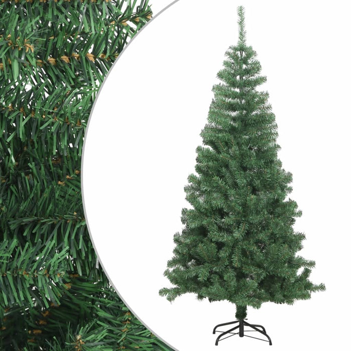 Albero di Natale Artificiale L 240 cm Verde cod mxl 5513