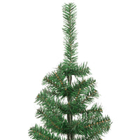 Albero di Natale Artificiale L 240 cm Verde cod mxl 5513