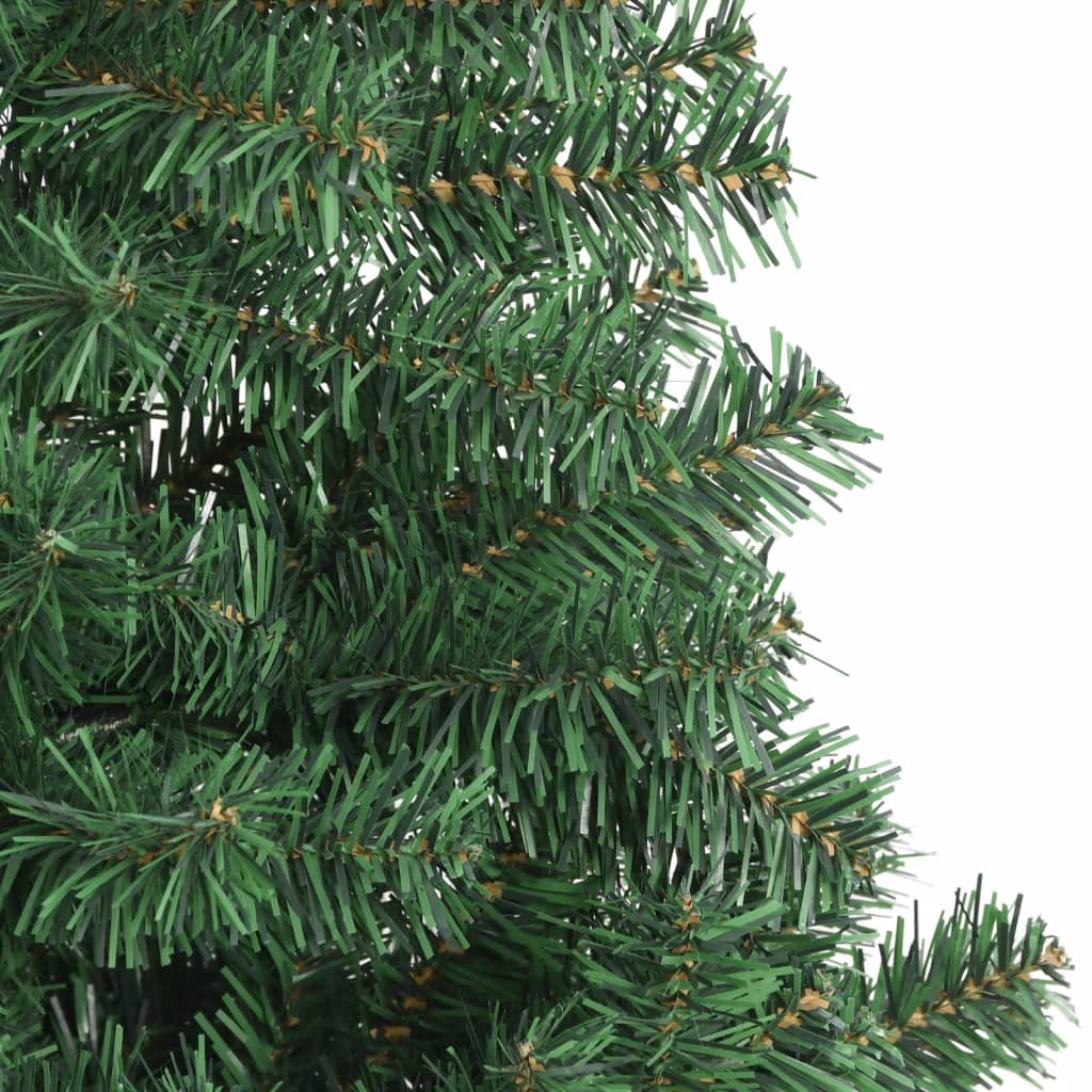 Albero di Natale Artificiale L 240 cm Verde cod mxl 5513