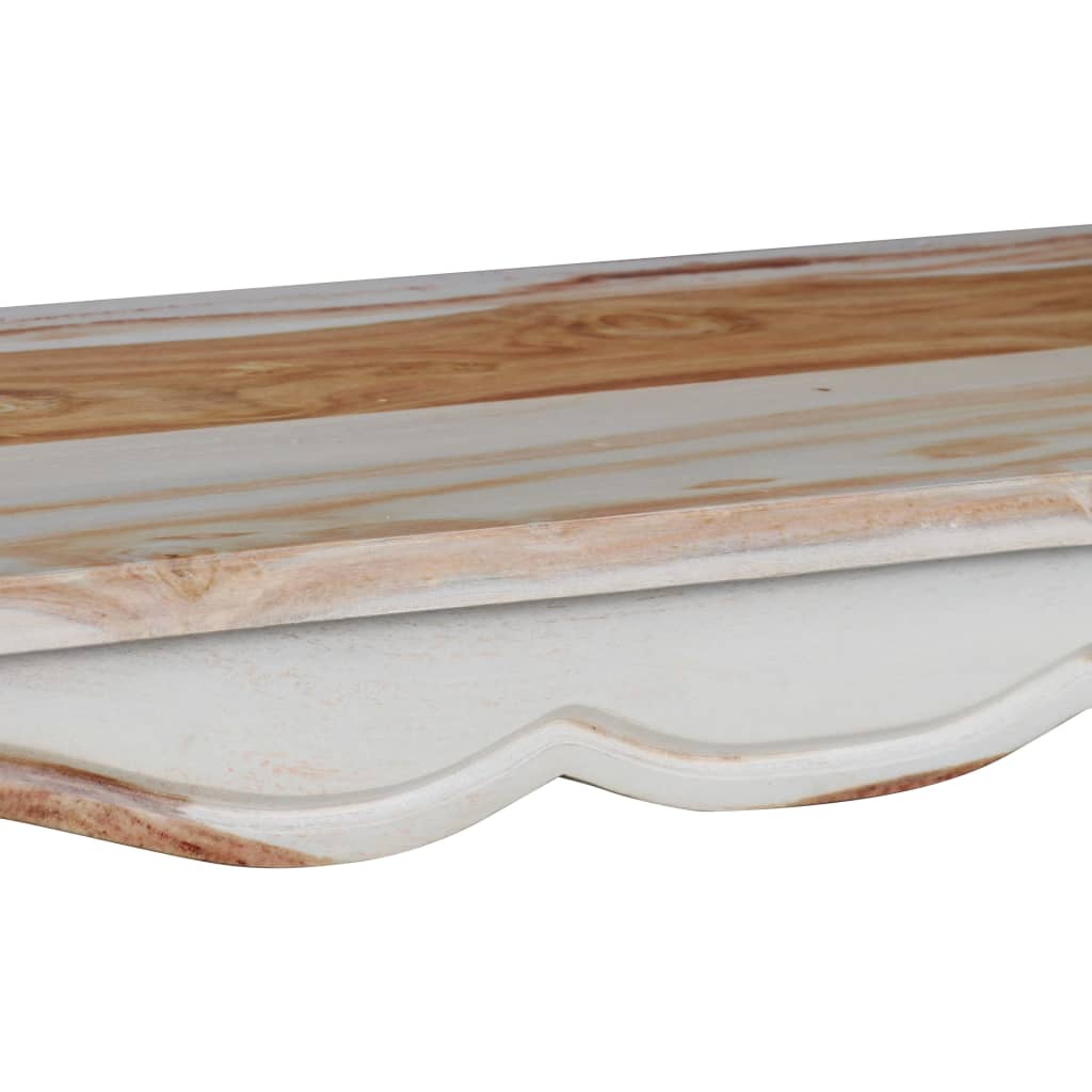 Tavolo Consolle in Legno Massello di Sheesham 110x40x76 cm 244348