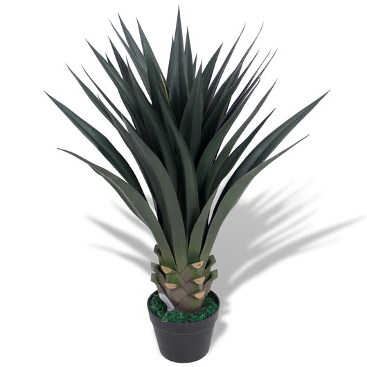 Yucca Pianta Artificiale con Vaso 85 cm Verde cod mxl 64736