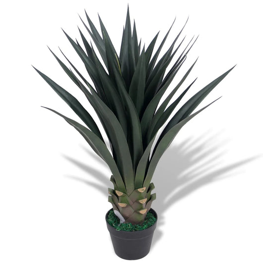 Yucca Pianta Artificiale con Vaso 85 cm Verde cod mxl 64736