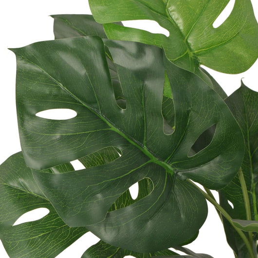 Monstera Artificiale con Vaso 45 cm Verde