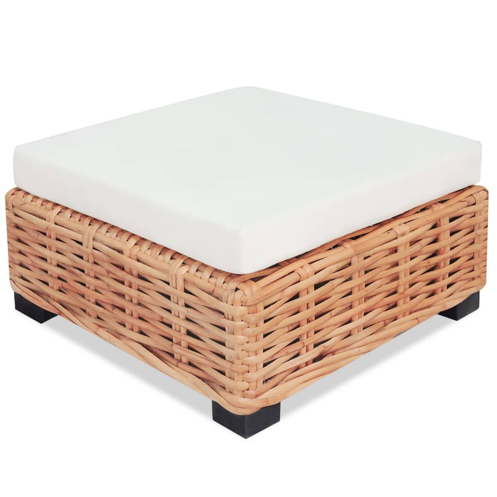 Set Divano 27 pz in Rattan Naturale 244623