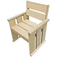 Set da Pranzo da Giardino 4 pz in Legno di Pino Impregnato 43262