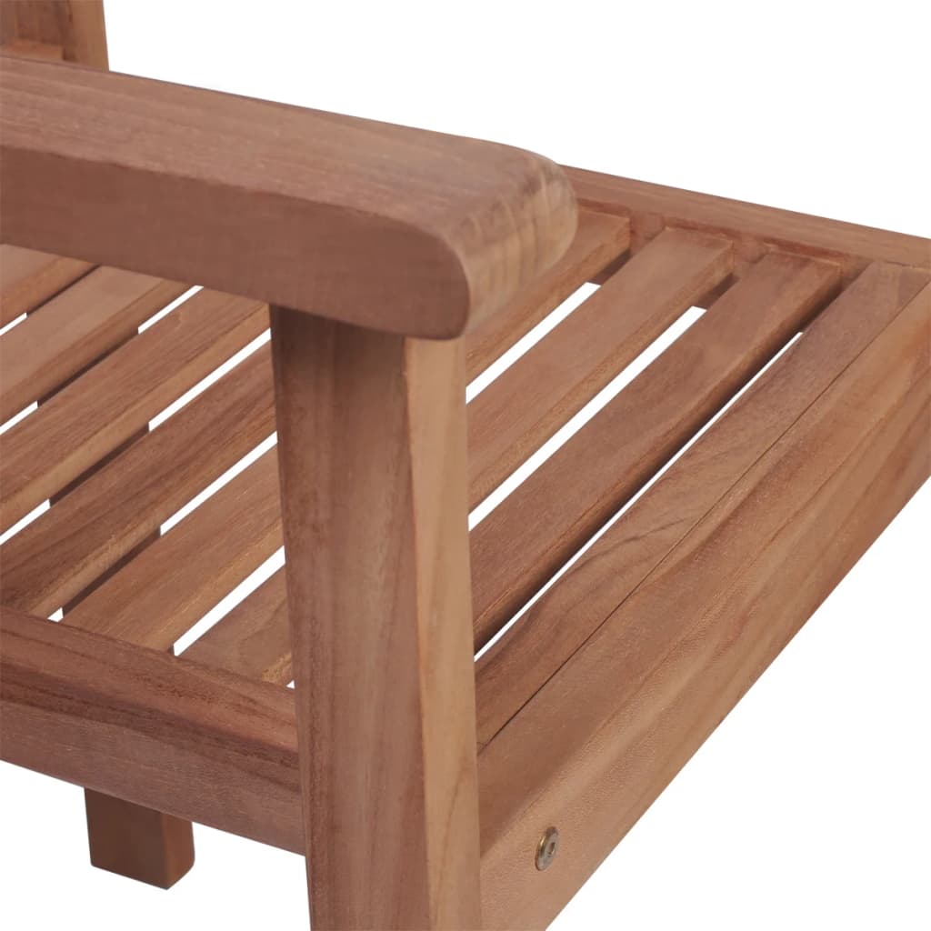 Sedie da Giardino Impilabili 4 pz in Legno Massello di Teak cod mxl 37356