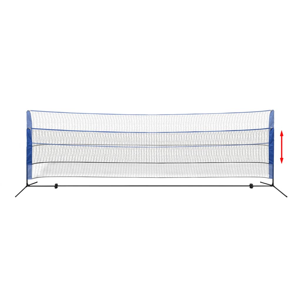 Set Rete da Badminton con Volani 500x155 cm