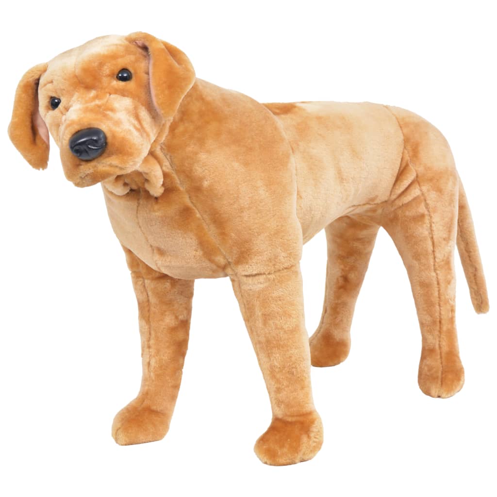 Cane Labrador in Peluche in Piedi Marrone Chiaro XXLcod mxl 105651