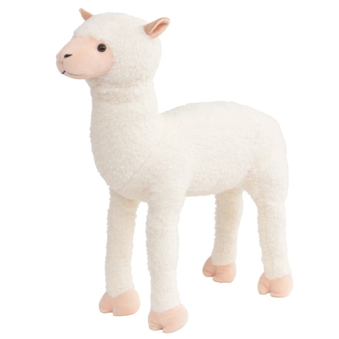 Alpaca in Peluche in Piedi Bianco XXLcod mxl 117622