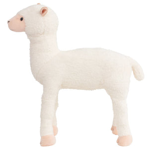 Alpaca in Peluche in Piedi Bianco XXLcod mxl 117622