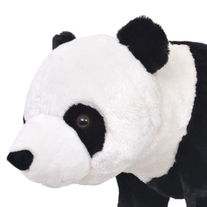 Panda in Peluche in Piedi Nero e Bianco XXL