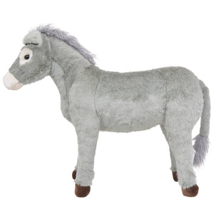 Asino in Peluche in Piedi Grigio XXLcod mxl 104355