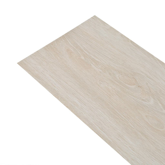 Listoni Pavimento Autoadesivi in PVC 5,02 m² 2 mm Rovere Bianco cod mxl 53720