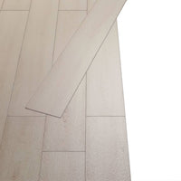 Listoni Pavimento Autoadesivi in PVC 5,02 m² 2 mm Rovere Bianco cod mxl 53720