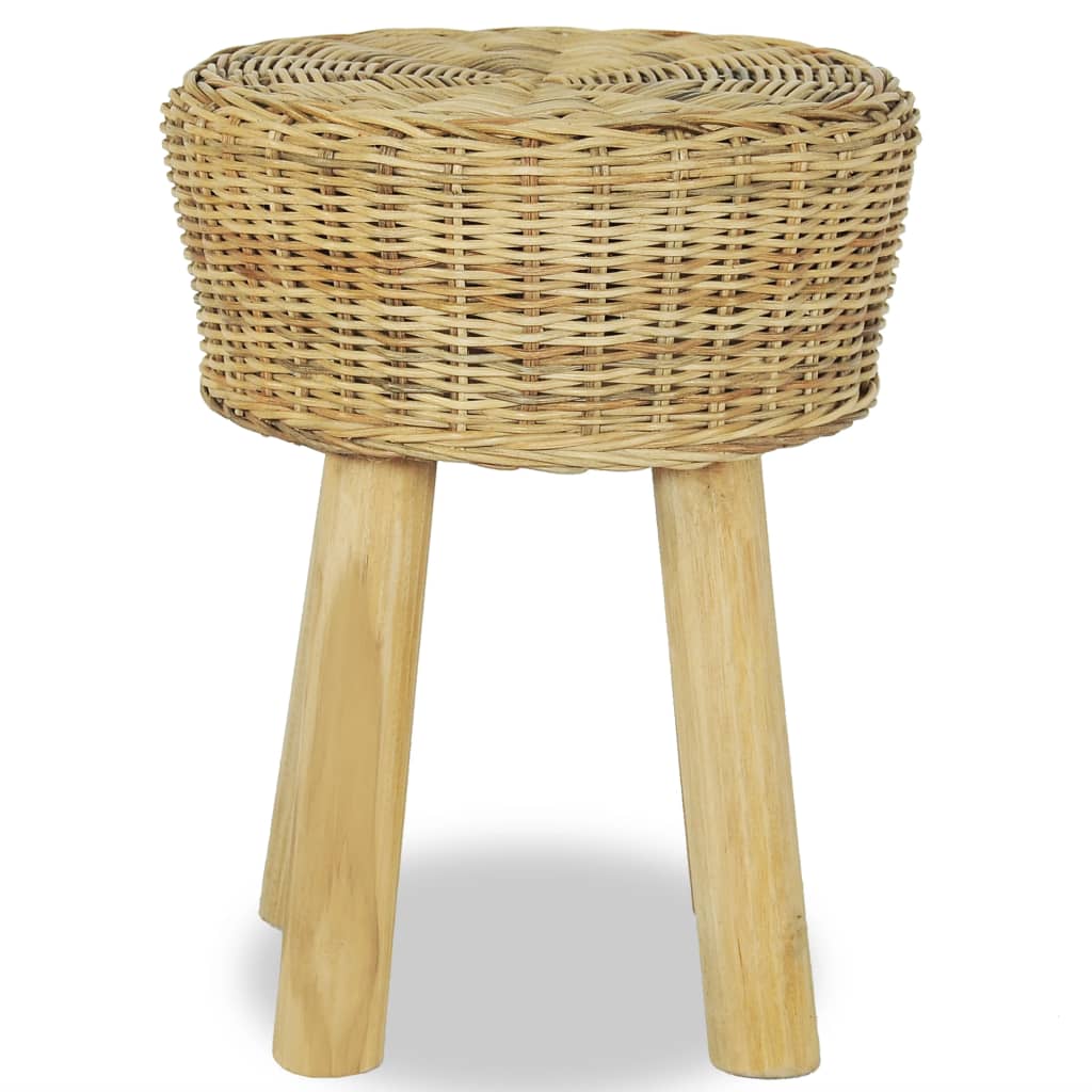 Sgabello da Bar in Rattan Naturale cod mxl 59628