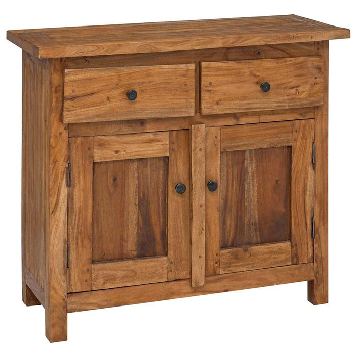 Credenza in Legno Massello di Recupero 75x30x65 cm 244490