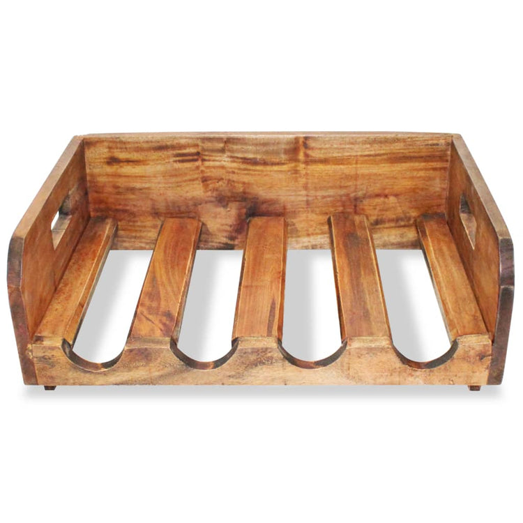 Set Portavini 4pz per 16 Bottiglie in Legno Massello Recuperato cod mxl 49137