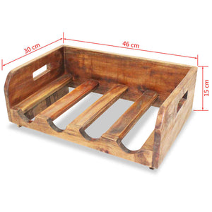 Set Portavini 4pz per 16 Bottiglie in Legno Massello Recuperato cod mxl 49137