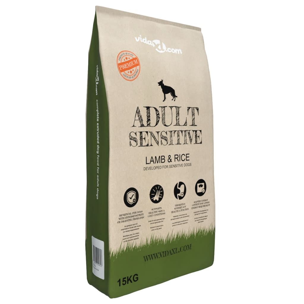 Cibo Secco per Cani Premium Adult Sensitive Lamb & Rice 15 kgcod mxl 73092