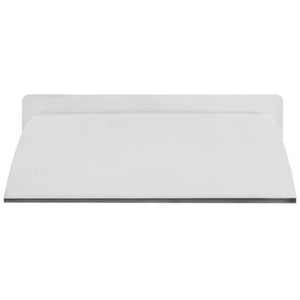 Fontana per Piscina in Acciaio Inossidabile 30x9x26 cm Argento